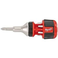 Milwaukee Compact 8in1 Ratchet multi - bit driver 48-22-2320