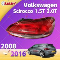 Volkswagen Scirocco 2008-2016 เสื้อ​ไฟท้าย ไฟท้าย​แต่ง ไฟท้ายไฟเบรค​ ไฟเลี้ยว Taillamp Taillight ไฟท้าย​ พร้อมทับทิม ไฟท้ายกันชนหลังสําหรับ​ ทับทิมในฝาท้ายไฟท้าย