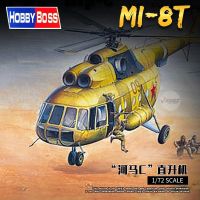 87221เฮลิคอปเตอร์ฮิปโปโปเตมัสแบบทหารสุดๆ1/72 Mi-8T รัสเซียโมเดลประกอบชุดประกอบโมเดล