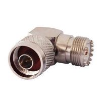 N Male Plug To UHF Female SL16 Jack Connector Right Angle 90 Degree RF Adapter