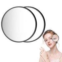 ♟❏✕ Magnifying Makeup Mirror With Suction Cup Close Up Cosmetics Mirror For Makeup Shaving Deep Facial Cleansing Eyebrow Plucking