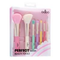 ODBO Perfect Brush Beauty Tools 7pcs เซตแปรงแต่งหน้าสีพาสเทล 7ชิ้น OD8-193