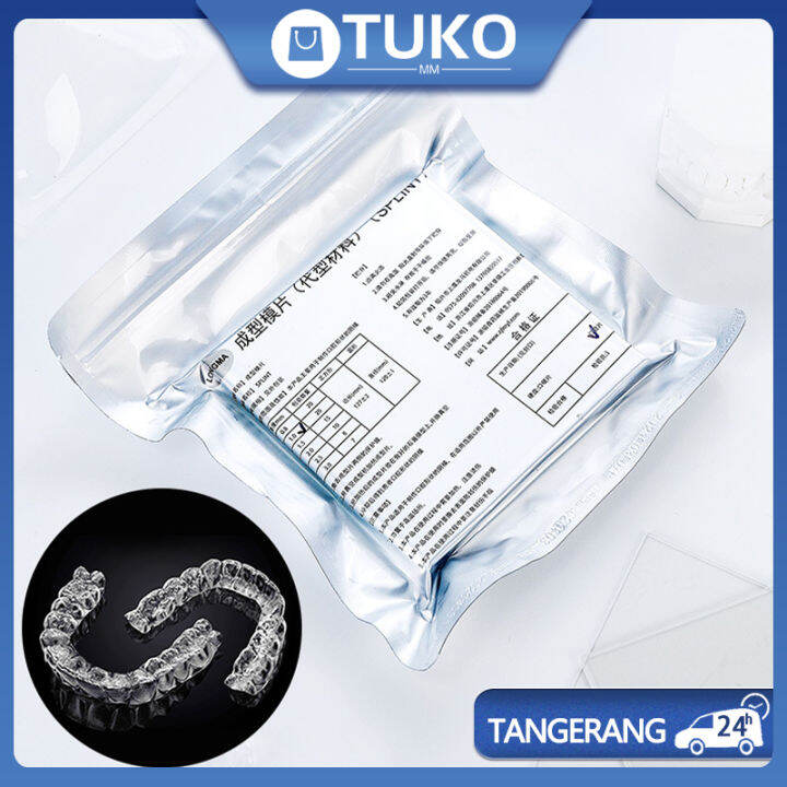 Dental Plastik Retainer Ortho Hard Essix Retainer Behel Braces