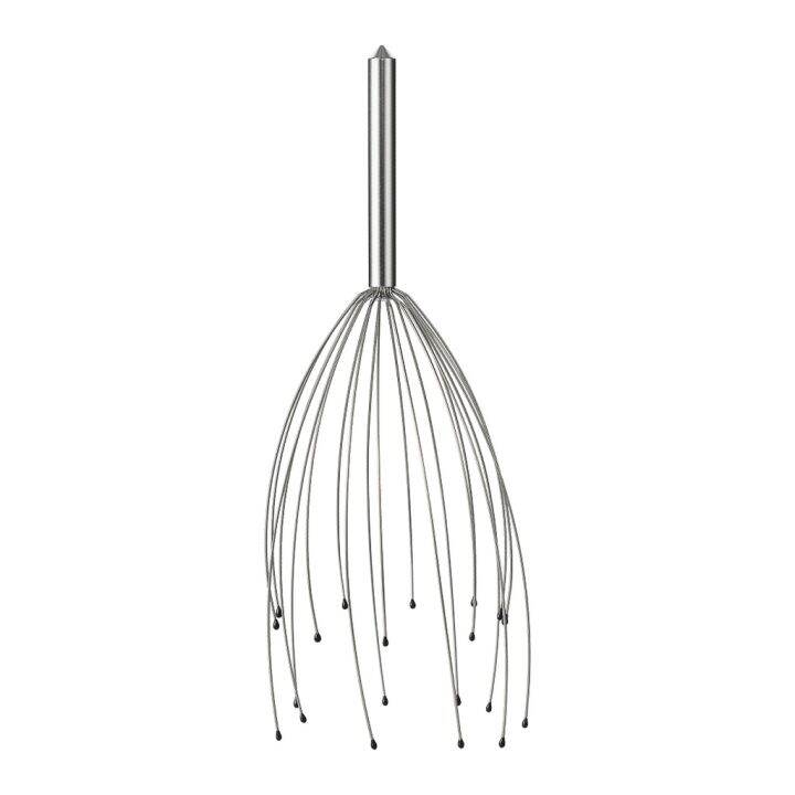 Miniso Octopus Head Massager Rolling Balls Head Massager Pink/Green