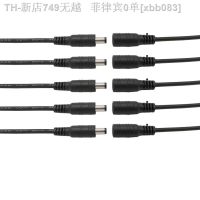 【CW】❣✓  5/10Pcs 5.5 x 2.1mm Plug Jack Cable Pigtail 12V Male Female 5.5x2.1 for 5050 3528 Strip