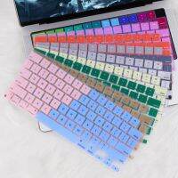 Redlai US Version Gradient Silicone MacBook Keyboard Cover for Air13 M2 2022 A2681 Pro 14 A2442 A2779 Pro 16 A2485 A2780 2023 M2 Keyboard Accessories