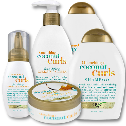 iiMONO ] Ogx Quenching Plus Coconut Curls Shampoo Conditioner | Styling  Milk | Hair Butter | Defying Moisture Mousse | Lazada