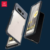 Xundd สำหรับ Pixel Fold Case,ฝาครอบศัพท์ใสกันกระแทกกันชนเคสป้องกันสำหรับ Pixel Fold 5G