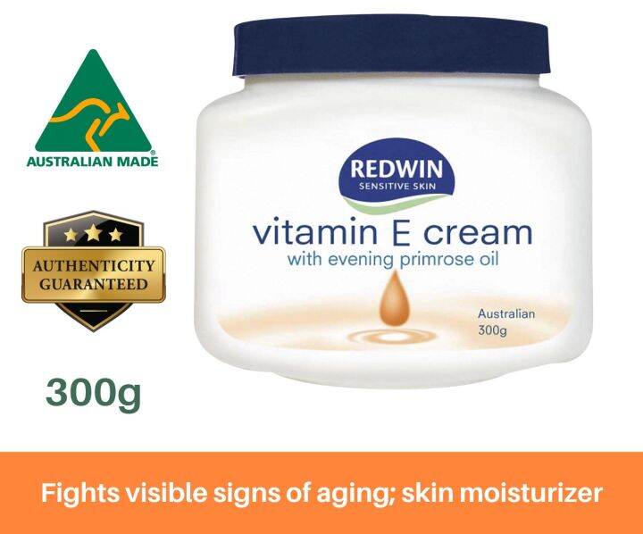 Australia Redwin Vitamin e Cream with Evening Primrose Oil 300g Skin