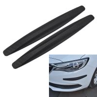 2Pcs Car Bumper Protector Strips Guard Corner Anti-Collision Protective Trim Bar Black White Grey Car Accessories