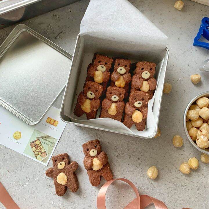 haru-cafe-cookie-คุกกี้โฮมเมด-almond-bear-choco-bear-สูตรจากญี่ปุ่น-ของขวัญ-วันเกิด