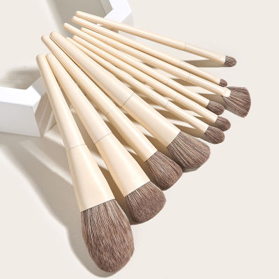 【BeautyMalls】10pcs/set Makeup Brush Set Eyeshadow Brush Set Foundation Brush Concealer Brush For Beginners