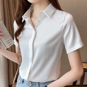 white formal tops women