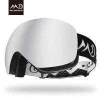 WILDMTAIN Snowboarding Skiing Goggles, Anti-fog and UV400 Protection, Windproof Over Glasses Snow Goggles for Women Men Youth