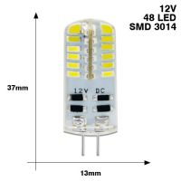 【Flash sale】 YNL LED G4 3014 SMD 3วัตต์2วัตต์1วัตต์220โวลต์และ DC 12โวลต์ G4หลอดไฟ LED 20วัตต์หลอดฮาโลเจน G4 Led 12โวลต์ข้าวโพดหลอดไฟซิลิโคนโคมไฟระย้าแสง