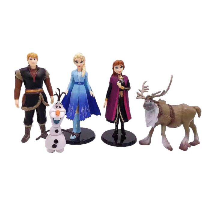 Frozen 2 Elsa Anna Princess set of 5 Figure | Lazada PH