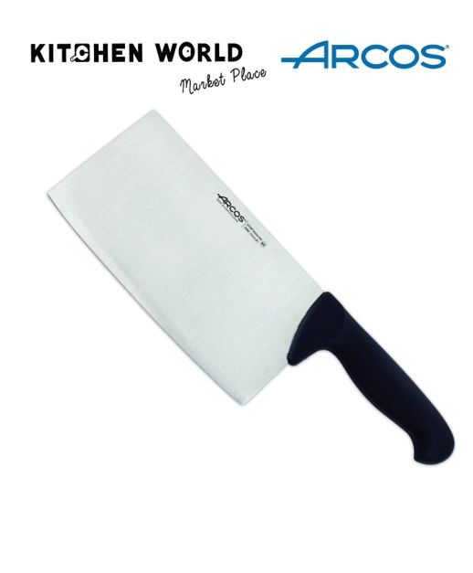 Arcos Spain 298625 Chinese Cleaver Black 215mm (PT2336)