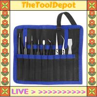 TheToolDepot แหนบความแม่นยำชุดแหนบป้องกันไฟฟ้าสถิตย์สแตนเลส9ชิ้นสำหรับเครื่องมือซ่อมโทรศัพท์เคลื่อนที่อิเล็กทรอนิกส์