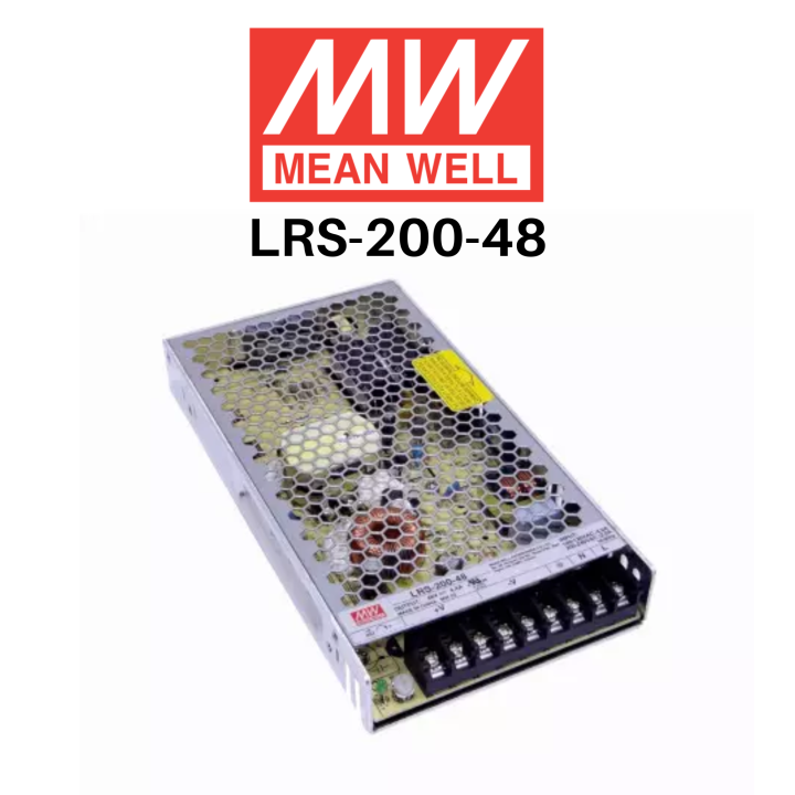 Mean Well Lrs 200 48 200w 48v 44a Switch Mode Power Supply Meanwell Original 1 Year Warranty 4105