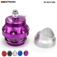 BOV Turbo วาล์วเป่าลมสำหรับรถแข่งขนาด50มม. แบบสากลพร้อมหน้าแปลนอลูมิเนียมสำหรับ VW สำหรับอะแดปเตอร์เป่าลม/EP-BOV1008อะแดปเตอร์