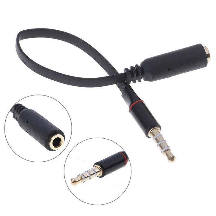 chaju1797160 1Pc 3.5mm audio jack male to female headphone extender