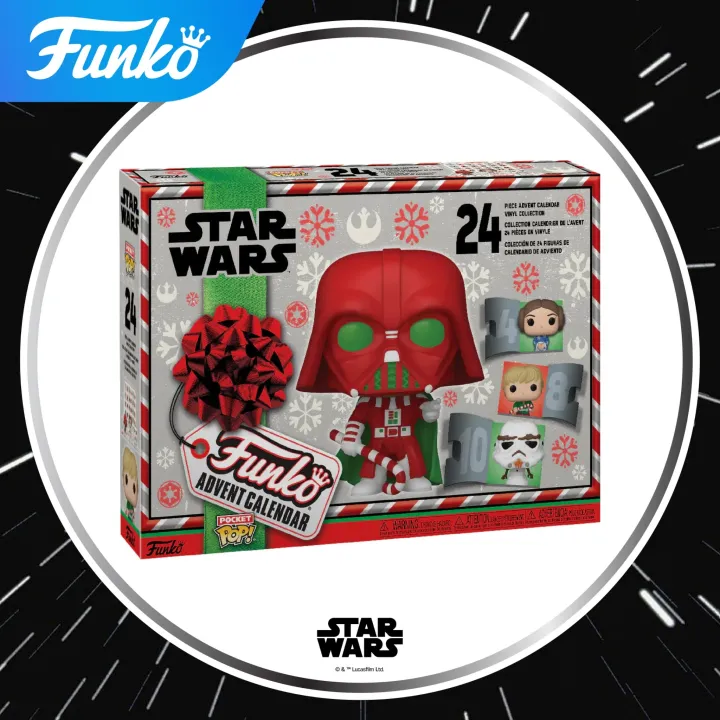 Funko Advent Calendar Star Wars Holiday 2022 ตุ๊กตาโมเดลของสะสม