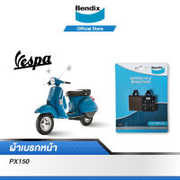 Bendix ผ้าเบรค VESPA PX150 ดิสเบรคหน้า (MD44)