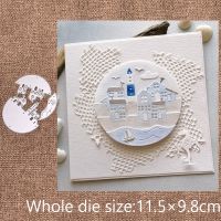 XLDesign Craft Metal stencil mold Cutting Dies half circle combination scrapbook die cuts Album Paper Card Craft Embossing