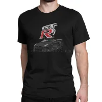 การพิมพ์ที่ยอดเยี่ยม GTR เสื้อยืด R35รถญี่ปุ่น sportcar Novelty T เสื้อสำหรับชายเสื้อผ้ามาถึง TEE เสื้อผ้า cotton Fabric