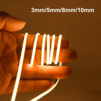 12V/24V Led 3mm/5mm/8mm/10mm COB Strip Light Bar Flexible 384LED/M RA90 3000K 4000K 6000K Linear Lighting LED Tape Room Decor