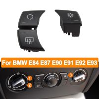 Car Manual Air Conditioner Ac Button Switches Cover Replacement For BMW 1 3 X1 E81 E82 E87 E88 E90 E91 E92 E93 E84 64119236778