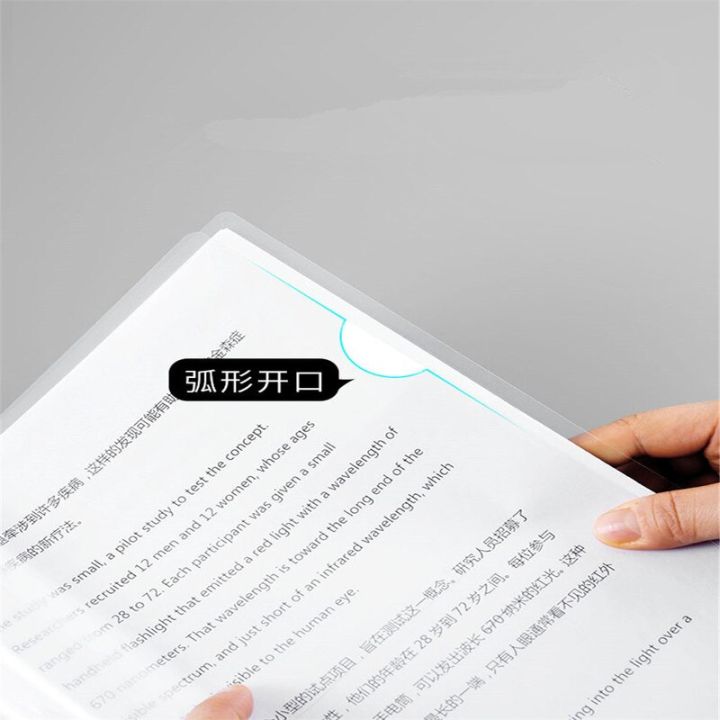 แนวโน้มแฟ้มใสผู้ถือ-a4แฟ้มซองนำเสนอผลิตภัณฑ์ยื่นเอกสารกระเป๋าเอกสารการจัดเก็บเครื่องเขียนการจัดเรียงกระดาษ