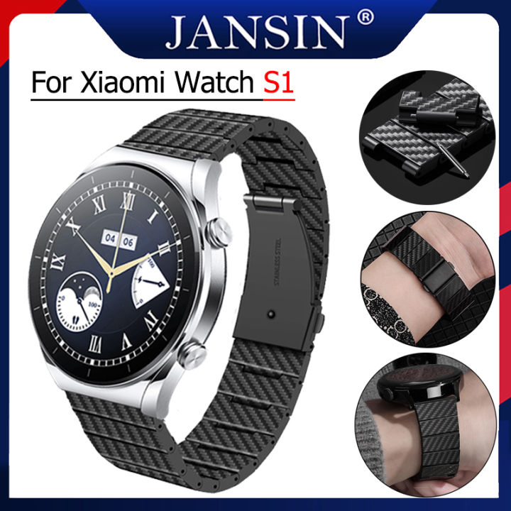 สายนาฬิกา-สำหรับ-xiaomi-watch-s1-pro-ร์ทวอทช์-carbon-fiber-สาย-สำหรับ-xiaomi-watch-s1-สายนาฬิกาสำรอง-lightweight-สายนาฬิกา