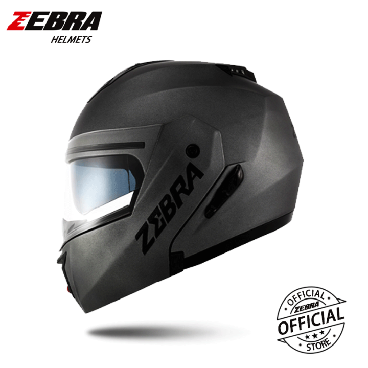 ZEBRA Modular Dual Visor Helmet Men Full Face Motorcycle Helmets Women
