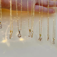 Boopy- สร้อยคอจี้ตัวอักษร Alphabet necklace