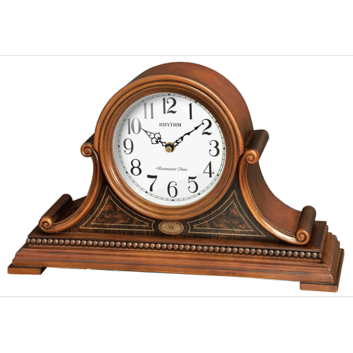 Rhythm Table Clock Wooden Westminster Chime RTCRH262NR06 Lazada