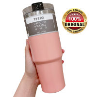 TYESO Thermal Cup thermos water bottle for Coffee Mug Stainless Steel Vacuum Flask Tumbler with Straw Travel insulated DrinkwareTH