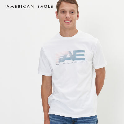 American Eagle Short Sleeve T-Shirt เสื้อยืด ผู้ชาย แขนสั้น (NMTS 017-2916-100)