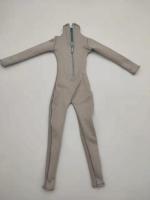 1/6th Sodier Clothes Gray High-elastic Tights Jumpsuits for 12 TBL UD Female