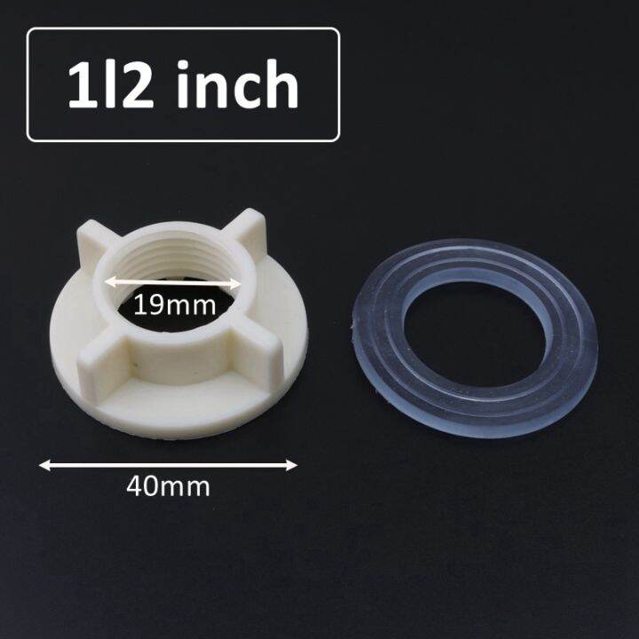 plastic-1-2-3-4-1-inch-thread-nuts-for-garden-irrigation-connector-aquarium-fish-tank-fittings-1pc-watering-systems-garden-hoses