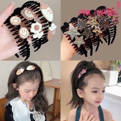 Cute Girls Headband Cartoon StarToothed  Hair Band