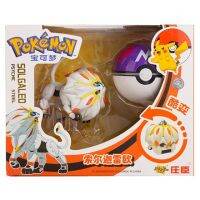 Pokemon การ์ตูนภาพยนตร์อะนิเมะของแท้ Pikachu Mewtwo Charmander Pocket Monster Pokeball Pet Action Deformation ของเล่น