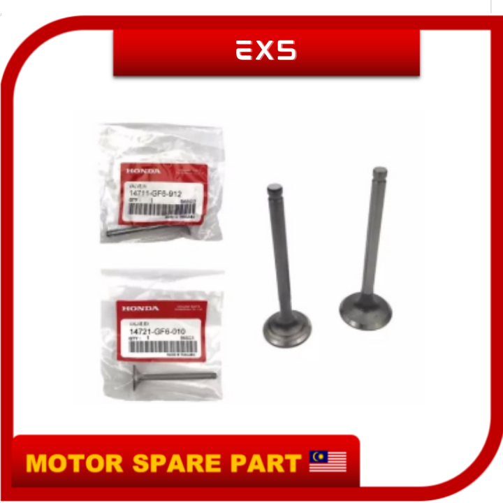 HONDA EX5 VALVE SET INTAKE EXHAUST VALVE MINYAK API EX5DREAM EX5DREAM