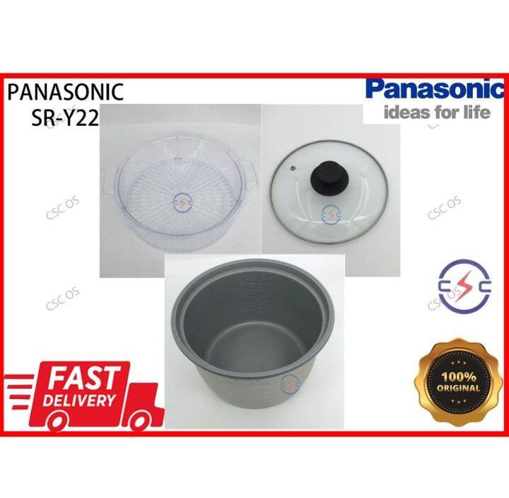 PANASONIC **SRY22FGJ**RICE COOKER ORGINAL INNER POT PERIUK DALAM/LID