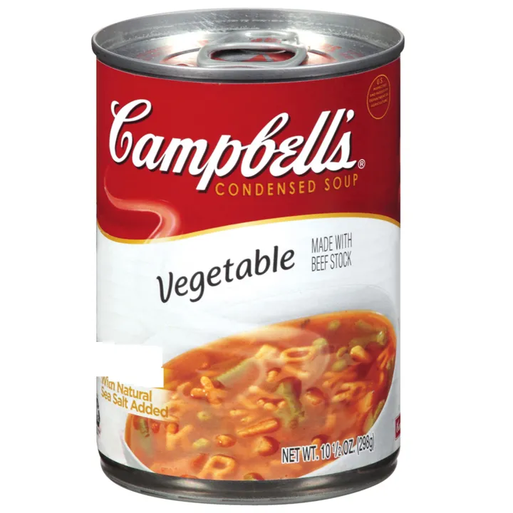 Campbells Vegetable Condensed Soup 298g Lazada Ph