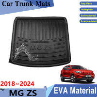 Anti-Slip รถ Trunk Mats 3D EVA วัสดุสำหรับ MG ZS EV ZX ZST VS MGZS 2018 ~ 2024 2022รถถาด Trunk ด้านหลัง Pad อุปกรณ์เสริม