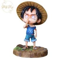 BABYBANG ของขวัญ PVC เลือกจมูกของคุณ Luffy Monkey D Luffy หุ่นจำลอง ของเล่นตุ๊กตา Luffy Action Figures เครื่องประดับตุ๊กตา หุ่นของเล่น โมเดลหุ่นจำลอง