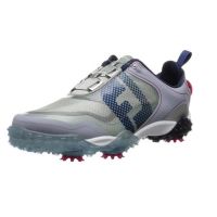 FootJoy Freestyle Boa Extra Wide Mens Golf Shoes (Grey/Navy/Red) รองเท้ากอล์ฟผู้ชาย