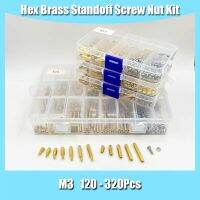 Hex Brass Standoff PCB Motherboard Spacer Screw Nut Kit Hexagonal Copper Standof for PCB Circuit Boards Computer Support Pillars Nails Screws  Fastene