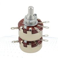 ■♙☄ 2 layer dual potentiometer 2W 4K7 10K 100K 220K 470K 680K 1M